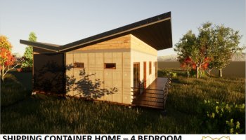 Best Selling 4 Bedroom Container house